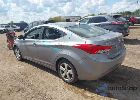 2011 Hyundai Elantra Gls (Ulsan Plant) from USA, damaged, VIN KMHDH4AE8BU100060